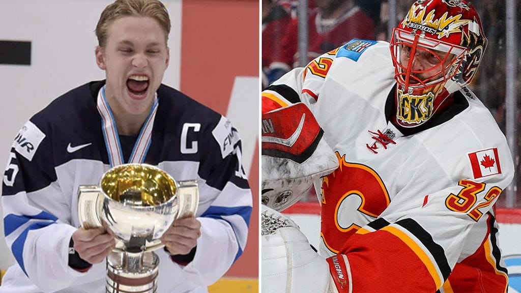 Mikko Rantanen (vas.) ja Niklas Bäckström.