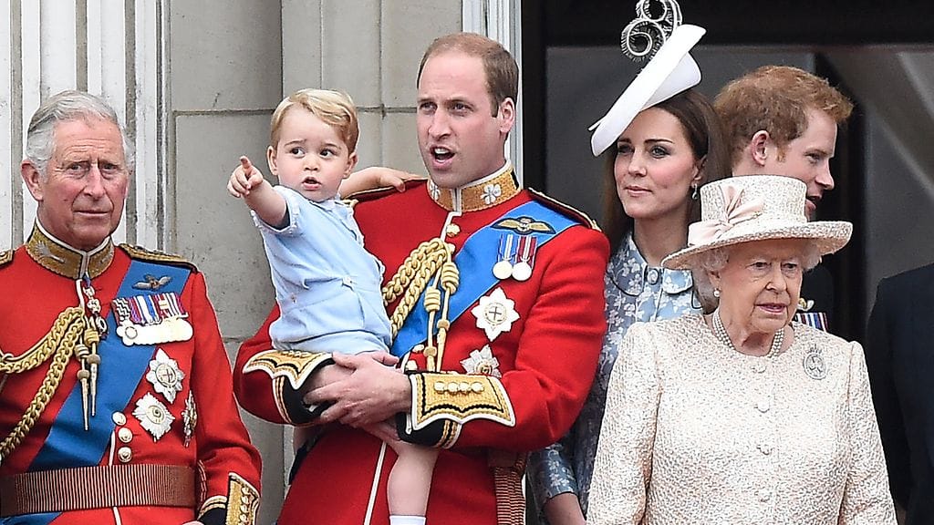 William, Catherine, George, Harry, Elisabeth