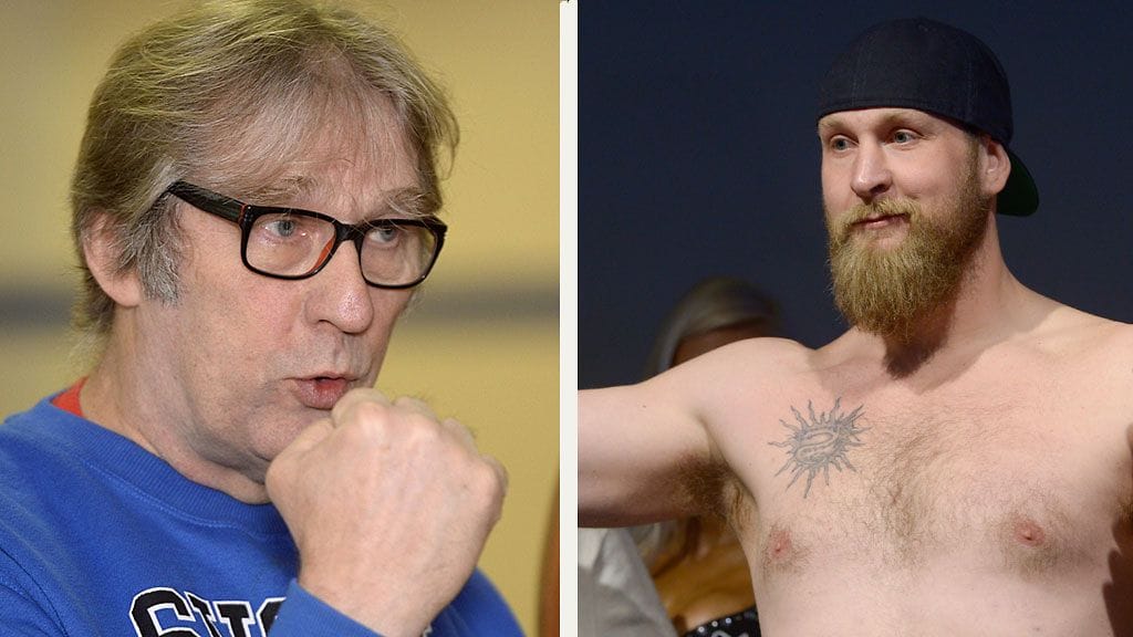 Karl Heleniuksella (vas.) ei ole enää mitään roolia poikansa Robertin tausta-asioissa.