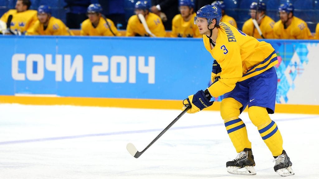 Oliver Ekman-Larsson Sotshin olympialaisissa 2014.