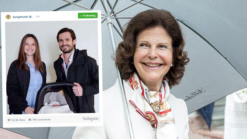 Ruotsin hovi julkaisi ensimmäisen vilauksen Carl Philipin ja Sofian pojasta muun muassa Instagramissa.