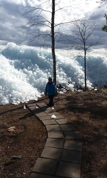 rapojärven jäävuori