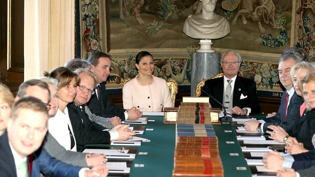 Ruotsin konselji 21.4.2016 Victoria ja Kaarle Kustaa 3