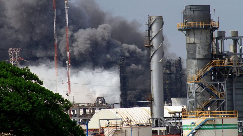 Tehdas räjähdys Meksiko