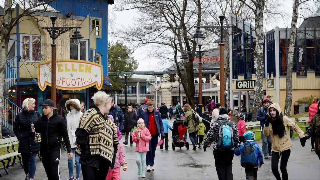 Linnanmäen kausi käynnistyi tänään.