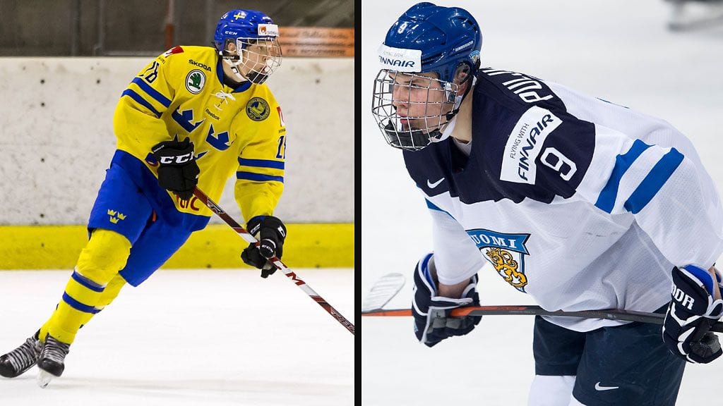 Ruotsin Linus Lindström ja Suomen Jesse Puljujärvi kuuluvat MM-finaalin kiinnostavimpiin huippulupauksiin.