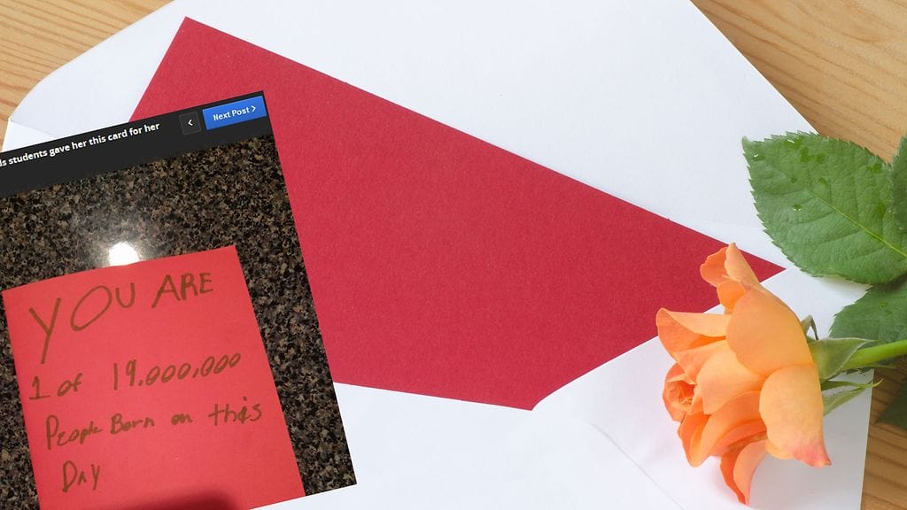 "Olet yksi 19 miljoonasta..."