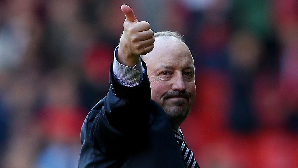 Rafael Benitez siirtyi maaliskuussa Newcastlen peräsimeen.