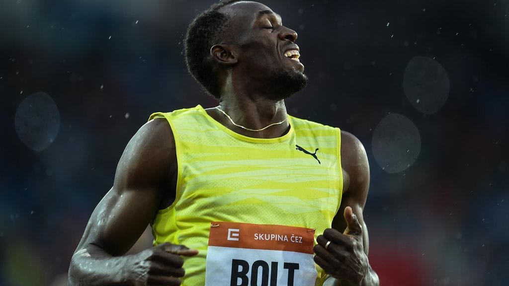 Usain Bolt kilpaili Ostravassa myös vuosi sitten.
