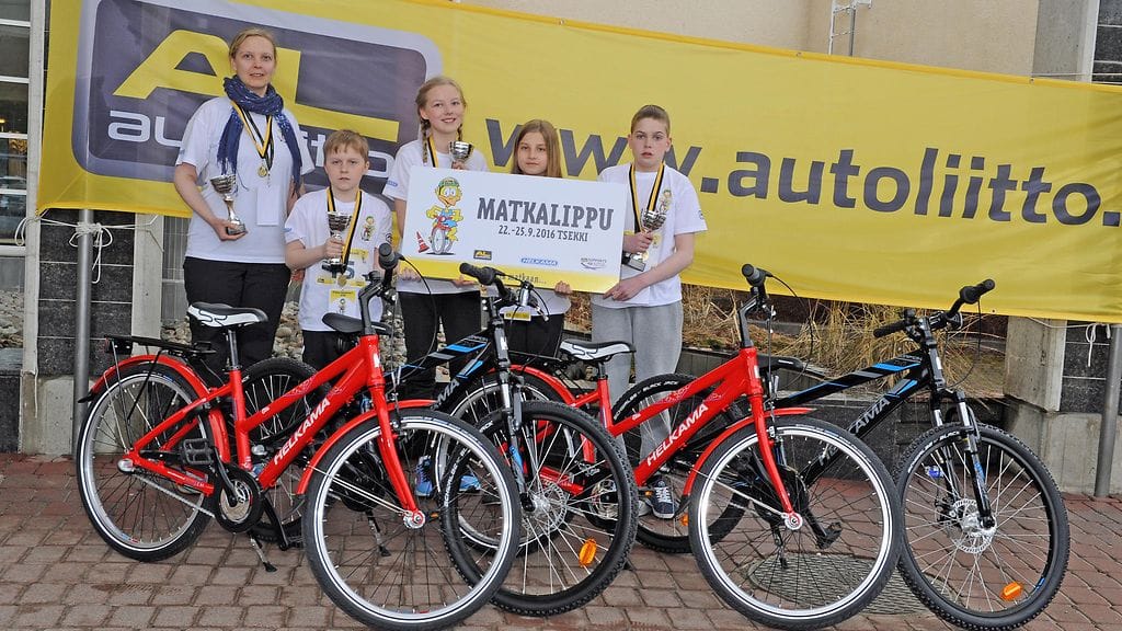 Voittajajoukkue löytyi Herajärven koulusta Saarijärveltä.