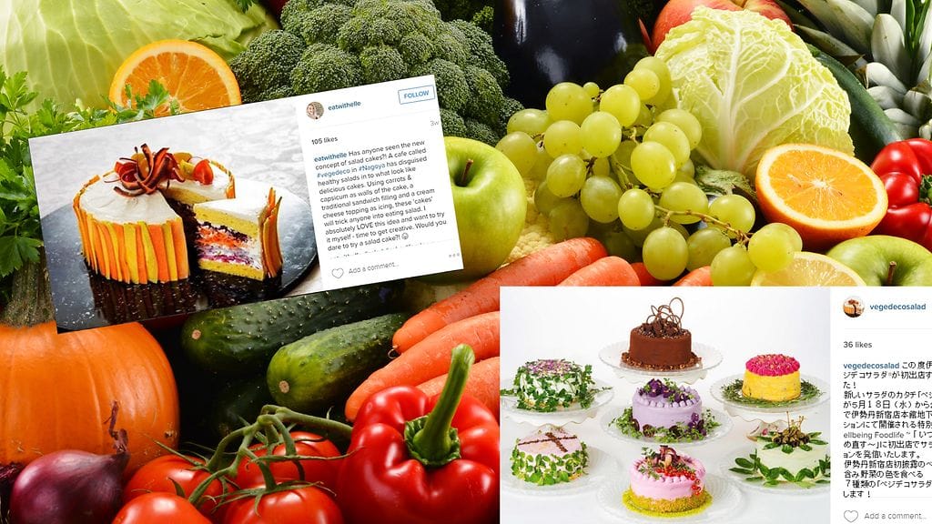 Usko tai älä, nämä kakut on tehty kasviksista.