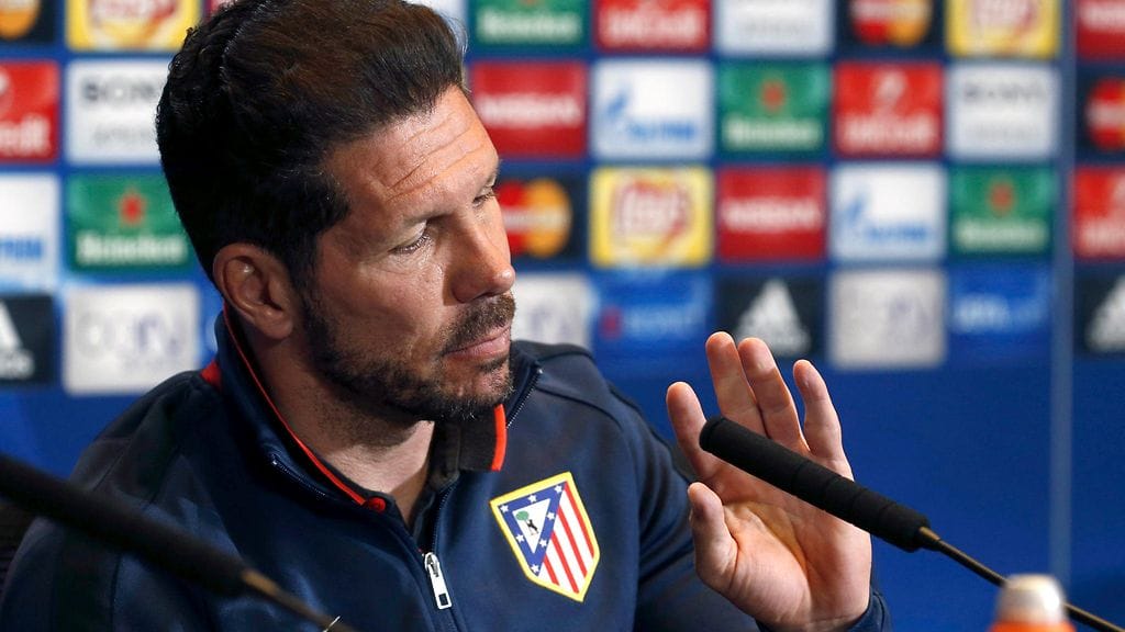 Diego Simeone luotsaama Atletico kohtaa keskiviikkona Bayern Münchenin Mestarien liigan välierissä.