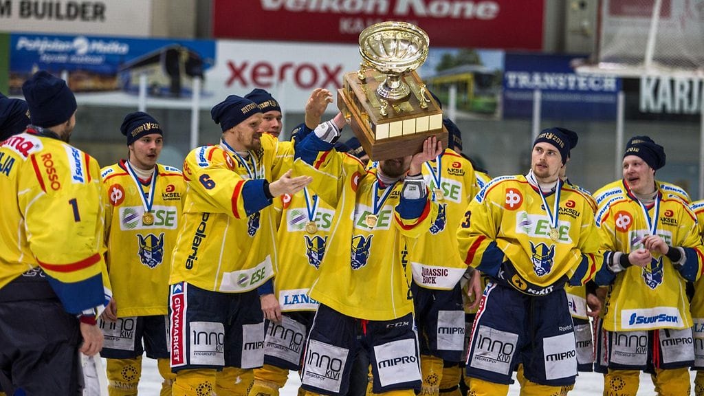 Jukurit voitti Mestis-mestaruuden tänä keväänä.