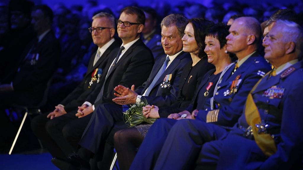 presidentti niinistö veteraanipäivän juhla