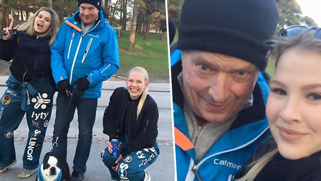 Presidentti Niinistö on kansan mies.