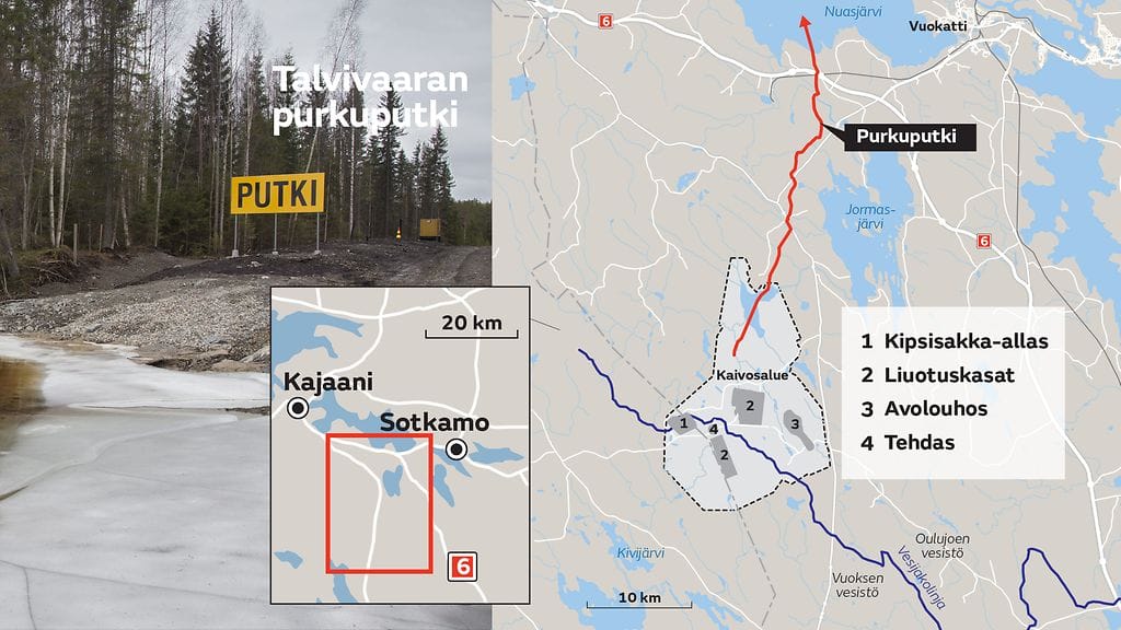 Talvivaara purkuputki