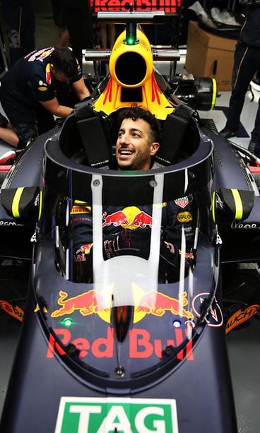 Daniel Ricciardo, Red Bull, kuomu, 2016