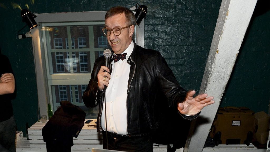 Toomas Hendrik Ilves dj-keikalla Kaikussa 28.4.2016 2