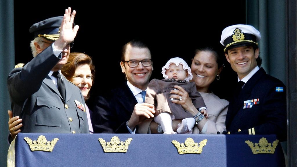 Estelle esiteltiin kansalle vuonna 2012 Kaarle Kustaan syntymäpäivillä.