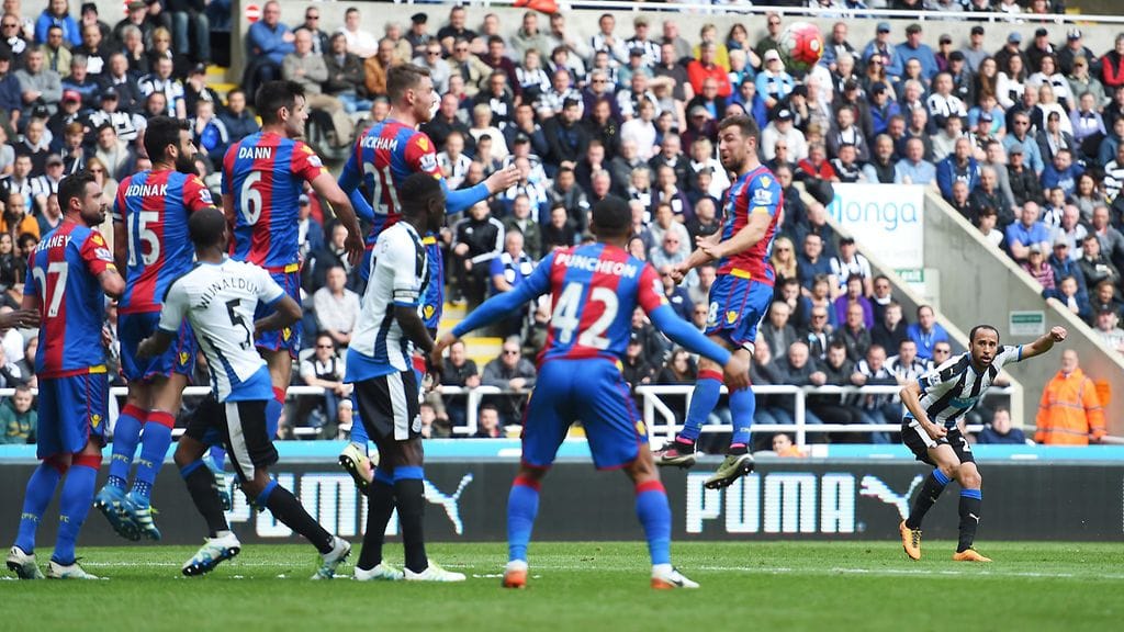 Andros Townsend ja voittolaukaus