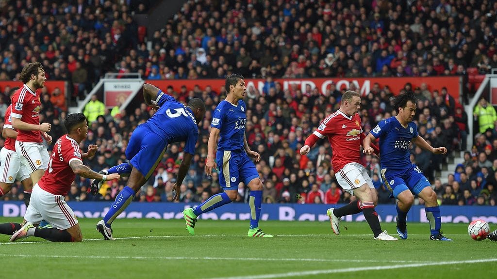 Wes Morgan ja 1-1-maali