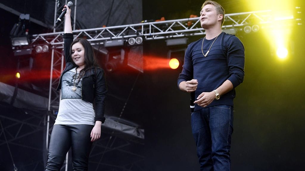 Diandra on tuttu vieras Cheekin keikoilla.