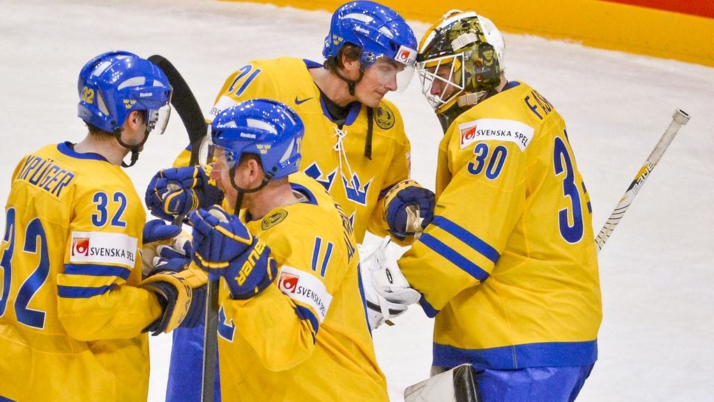 Tre Kronorin joukkue huomenna alkavissa MM-kisoissa on nuori ja kokematon. Kuva viime vuoden kisoista.