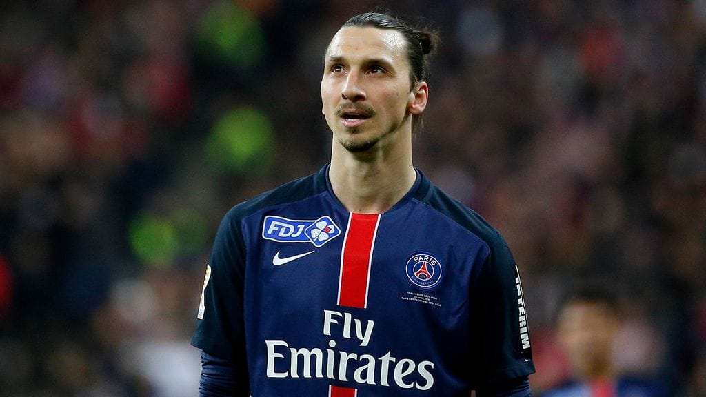 Zlatan Ibrahimovic on lähtökuopissa Pariisista.