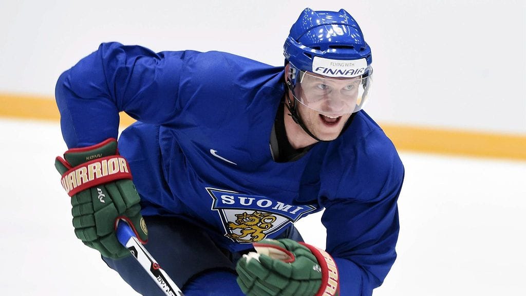 Mikko Koivu viimeisteli MM-kisaiskuaan torstaina Pietarissa.