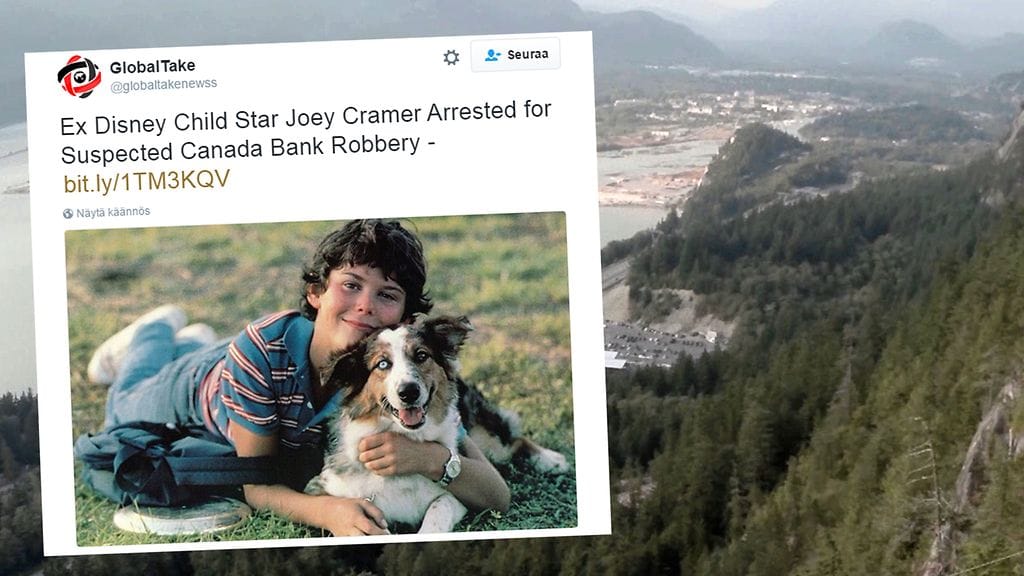 Joey Cramer näytteli elokuvassa Avaruuden sankari vuonna 1986.