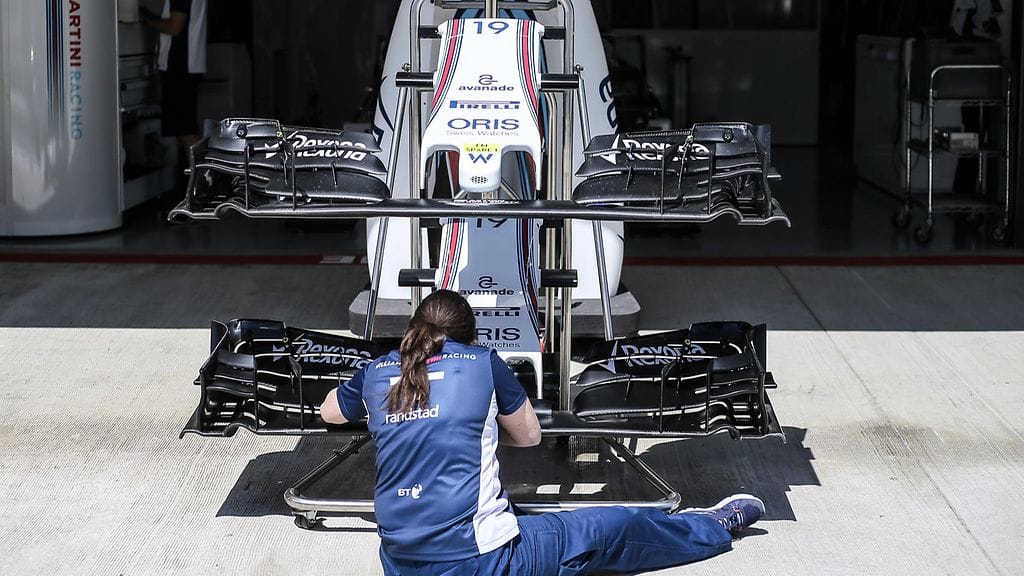 Williams ei ole toistaiseksi kohdannut vastaavia ongelmia kuin Mercedes.