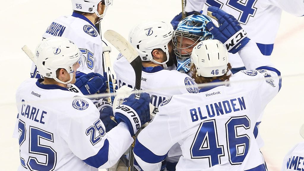 Tampa Bayn pelaajilla oli syytä juhlaan.