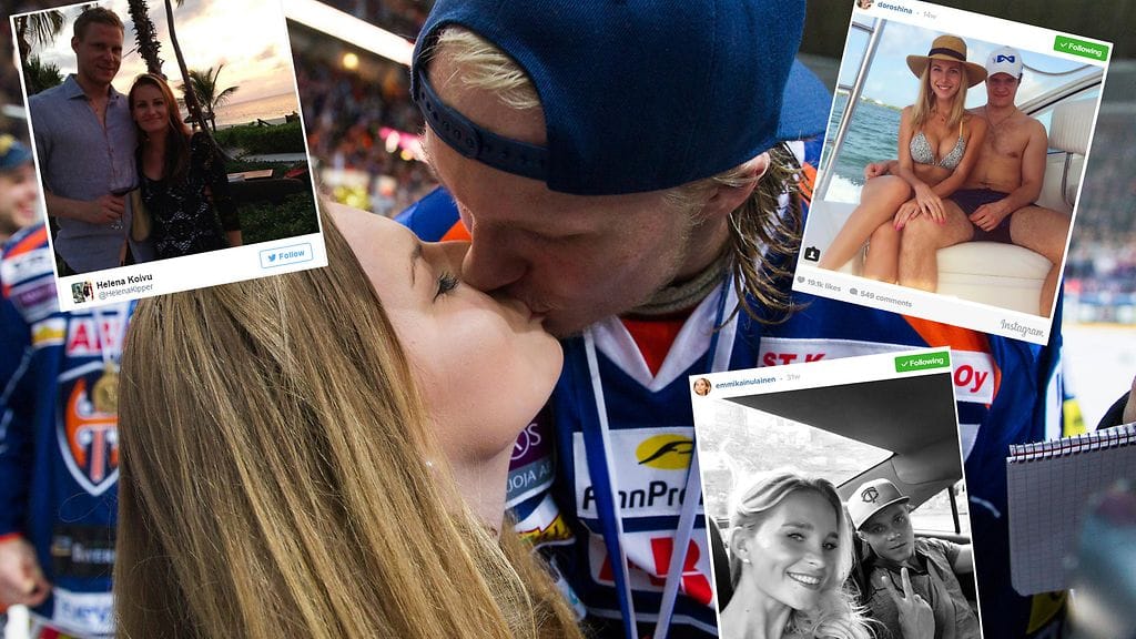 Leijonat saavat tukea puolisoiltaan MM-huumassa.