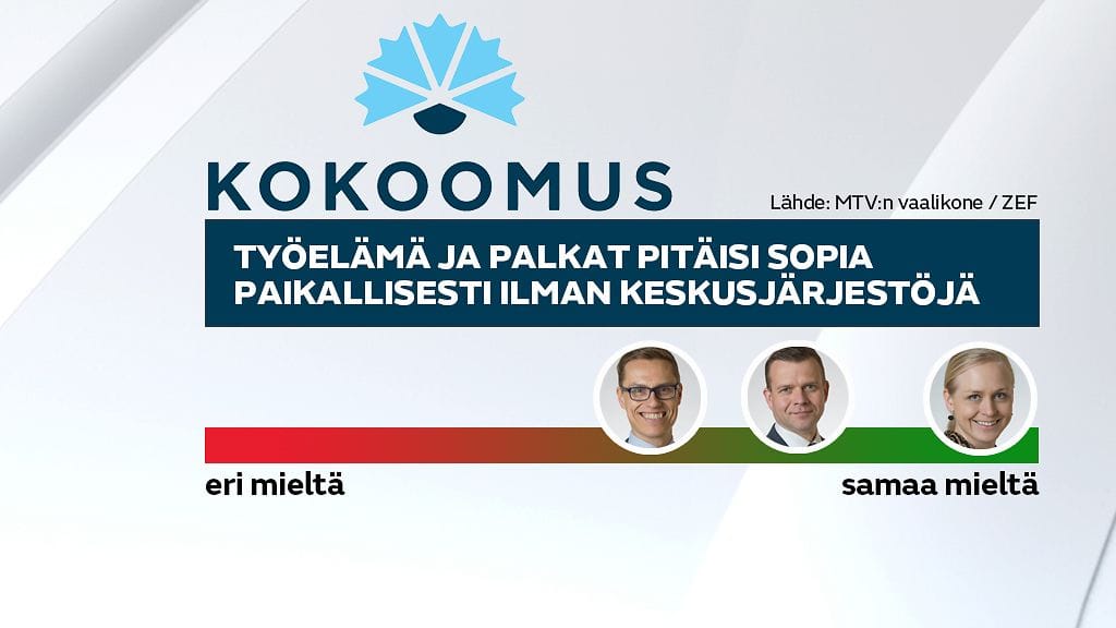 Kokoomus grafiikka