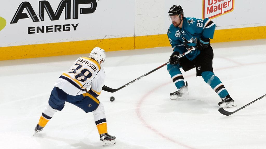 Joonas Donskoi loisti viidennessä Nashville-ottelussa.