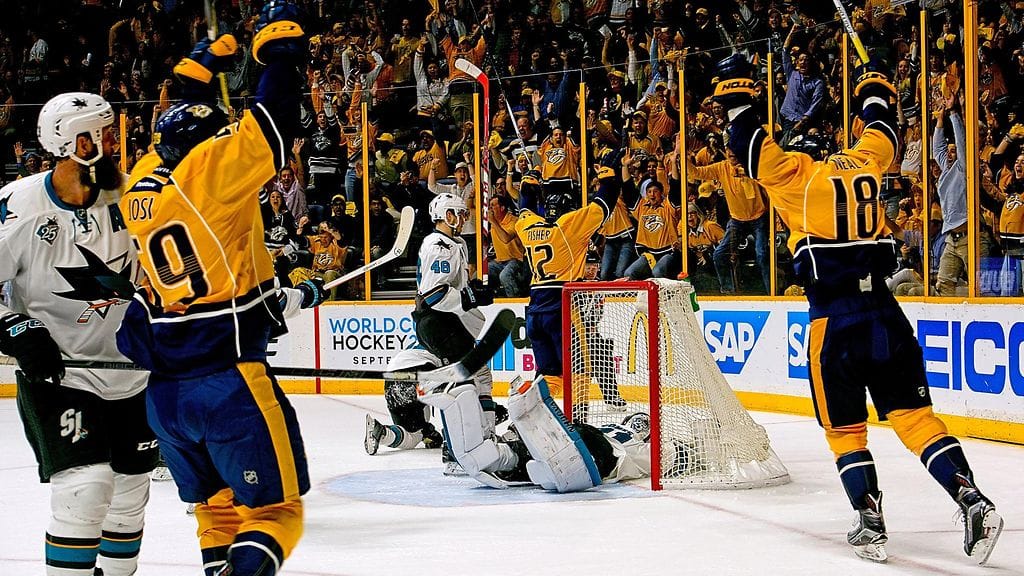 Nashville ja San Jose hakevat ratkaisua seitsemännestä ottelusta.