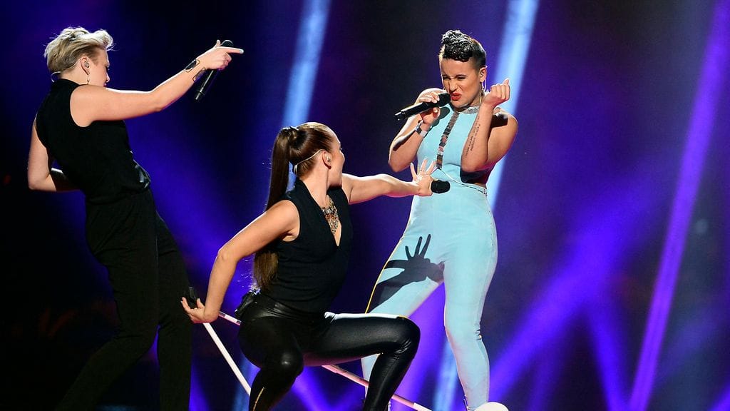 Suomen Sandhja esiintyy viisujen semifinaalissa numerolla 1.