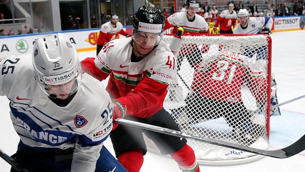 Balazs Sebok taistelussa Ranskaa vastaan.