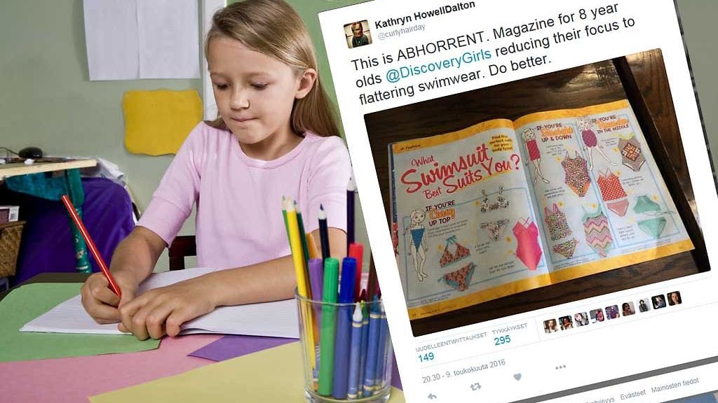 Ulkonäköpaineet kohdistuvat yhä pienempiin lapsiin.