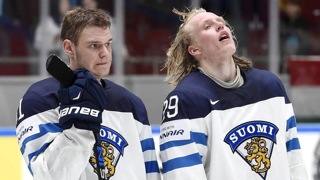 Aleksander Barkov ja Patrik Laine - Leijonien nuoret tähdet.