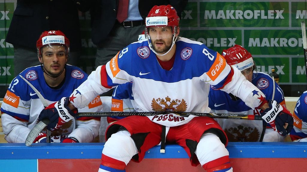 Aleksandr Ovetshkin saapuu villitsemään MM-kotikisoihin.