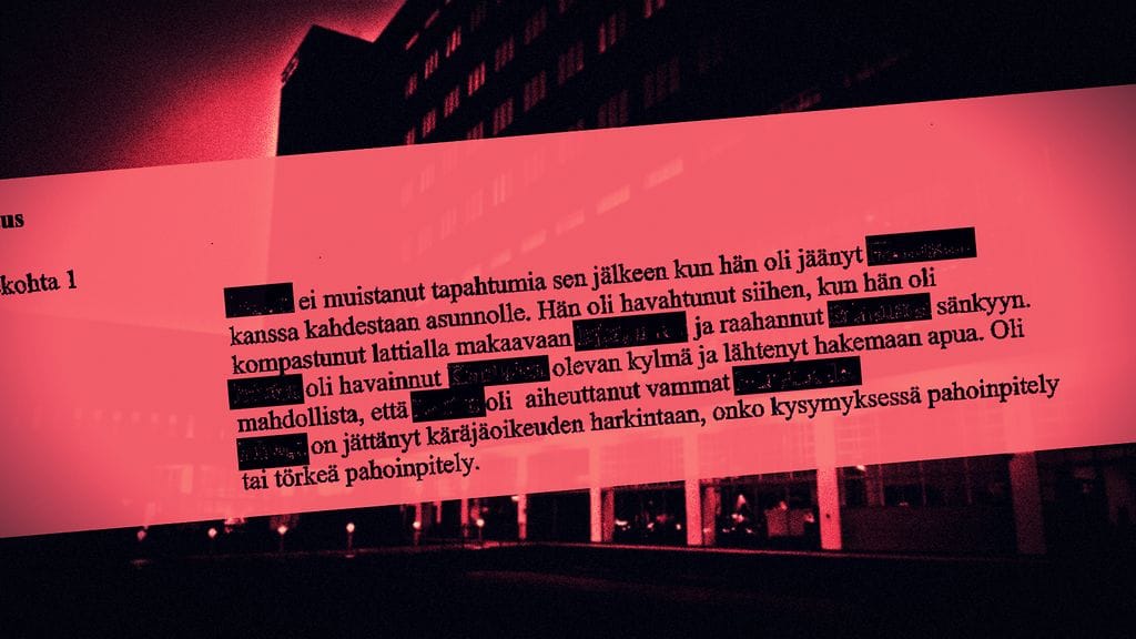 Tuomitun muistikuvat tapahtuneesta olivat hatarat.