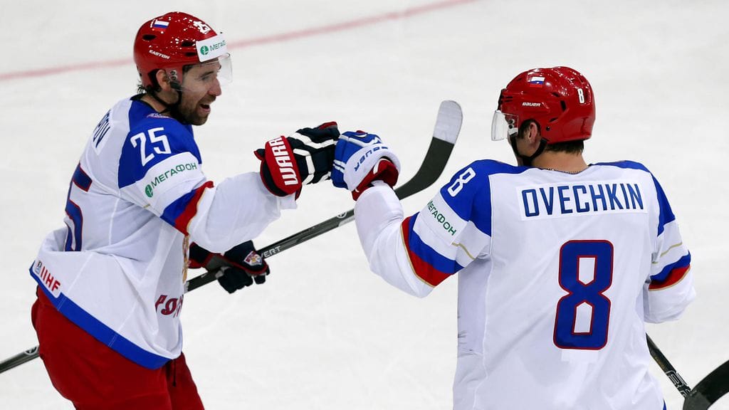 Dmitri Orlov ja Aleksandr Ovetshkin saapuvat vahvistamaan Venäjää.