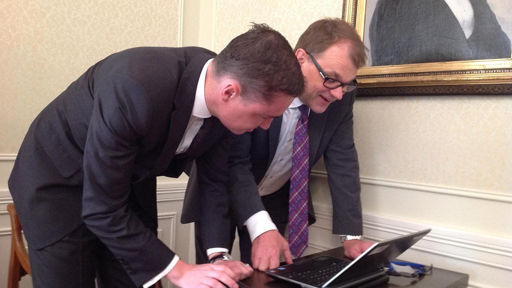 Julkilausuma yhteistyöstä allekirjoitettiin 10. toukokuuta Viron pääministerin vieraillessa Suomessa.