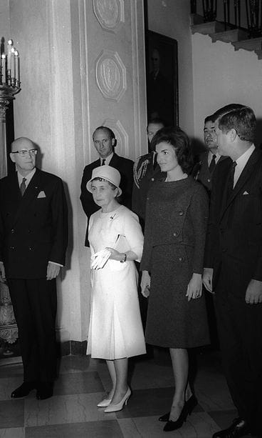 Suomen ja Yhdysvaltain presidentit Urho Kekkonen ja John F. Kennedy