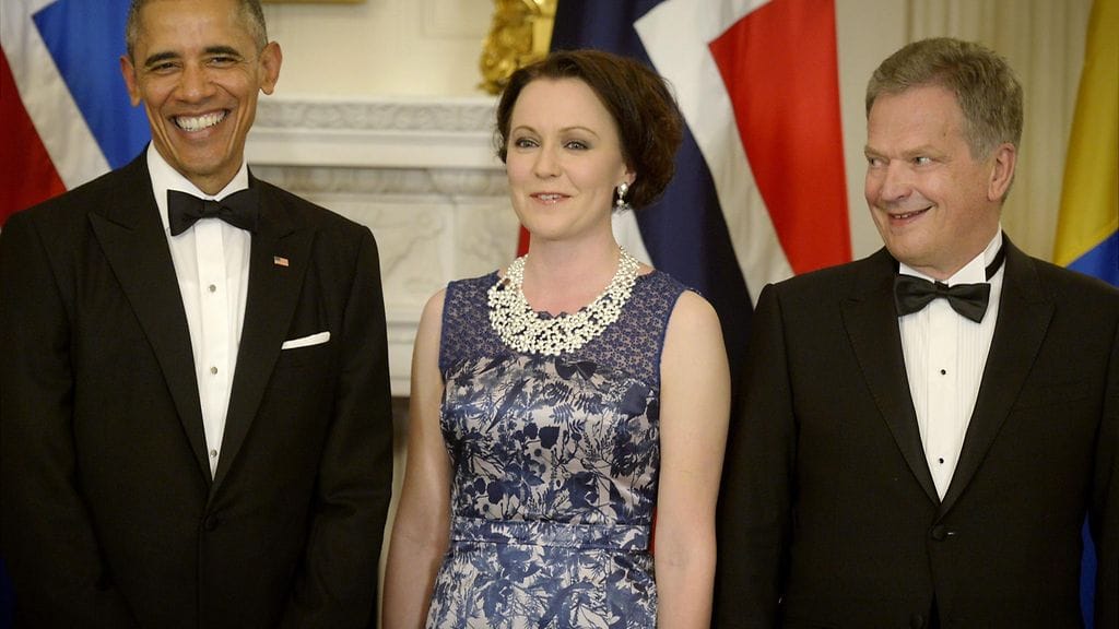 Haukio, Obama, Niinistö, Valkoinen talo, maakuntakukkakuosi