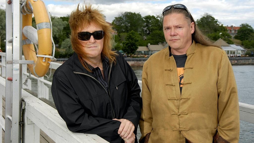 Tommi Läntinen ja Ari "Hombre" Lampinen 19. heinäkuuta 2006.