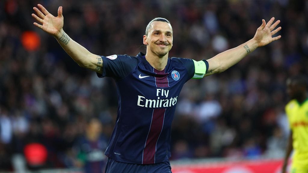 Zlatan Ibrahomovic jätti upeat jäähyväiset PSG-faneille.