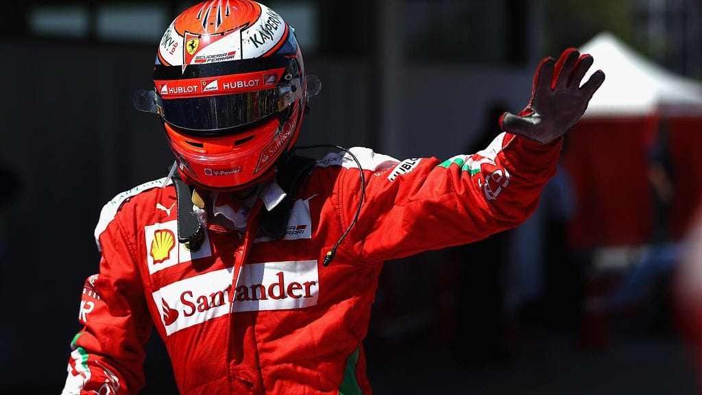 Kimi Räikkönen sijoittui toiseksi Espanjan GP:ssä.
