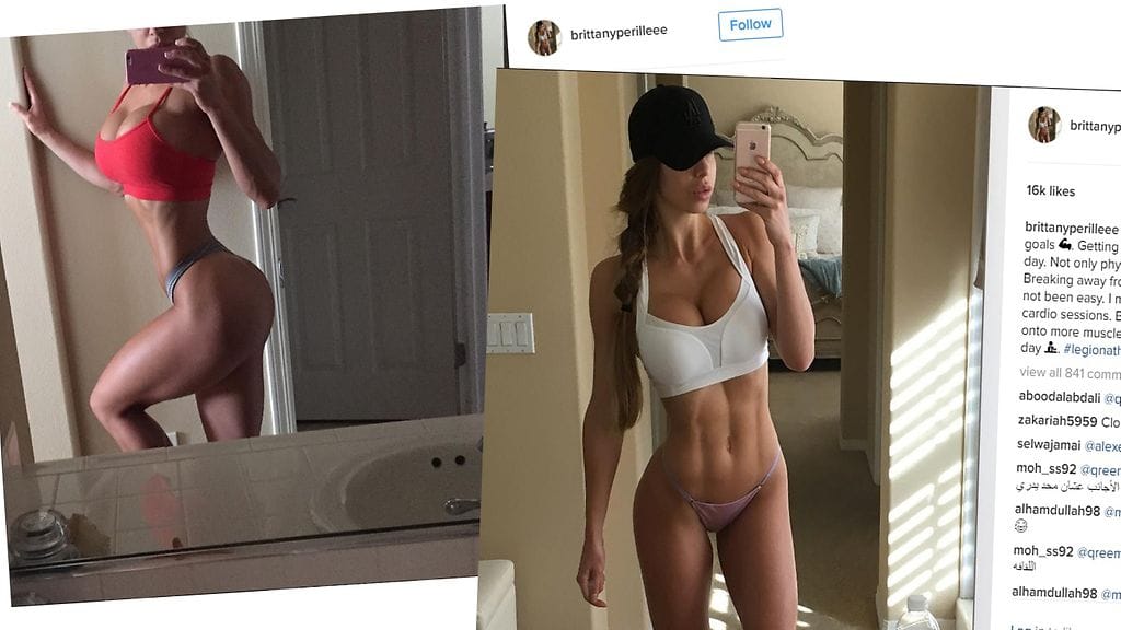 Tiukka kuntosalitreeni yli kymmenen kertaa viikossa on fitness-tähden upean vartalon salaisuus.